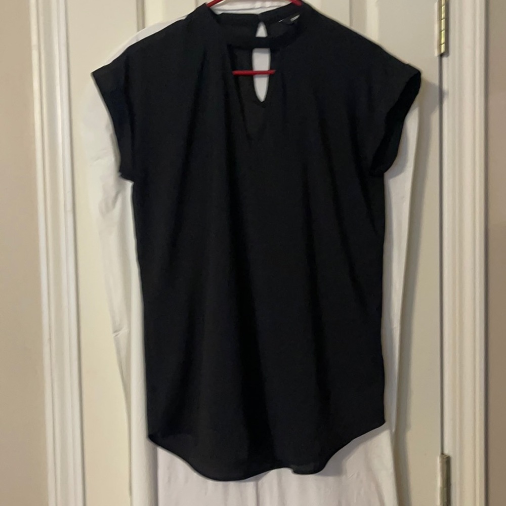 Express Small Black Gramercy Blouse